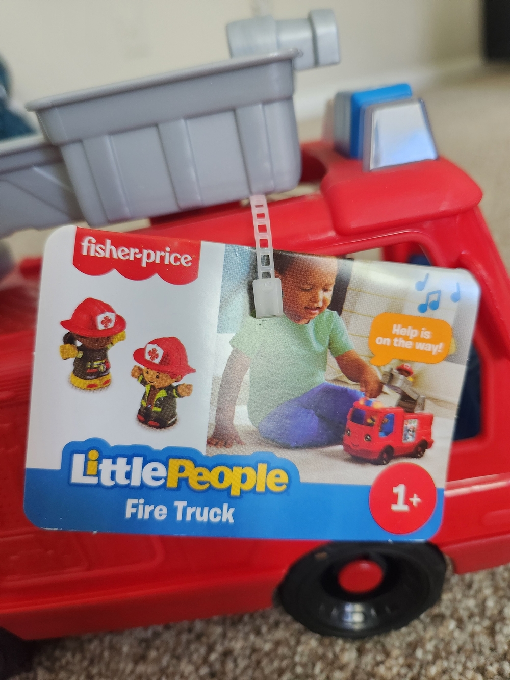 Fisher-Price Little People Red Fire Truck